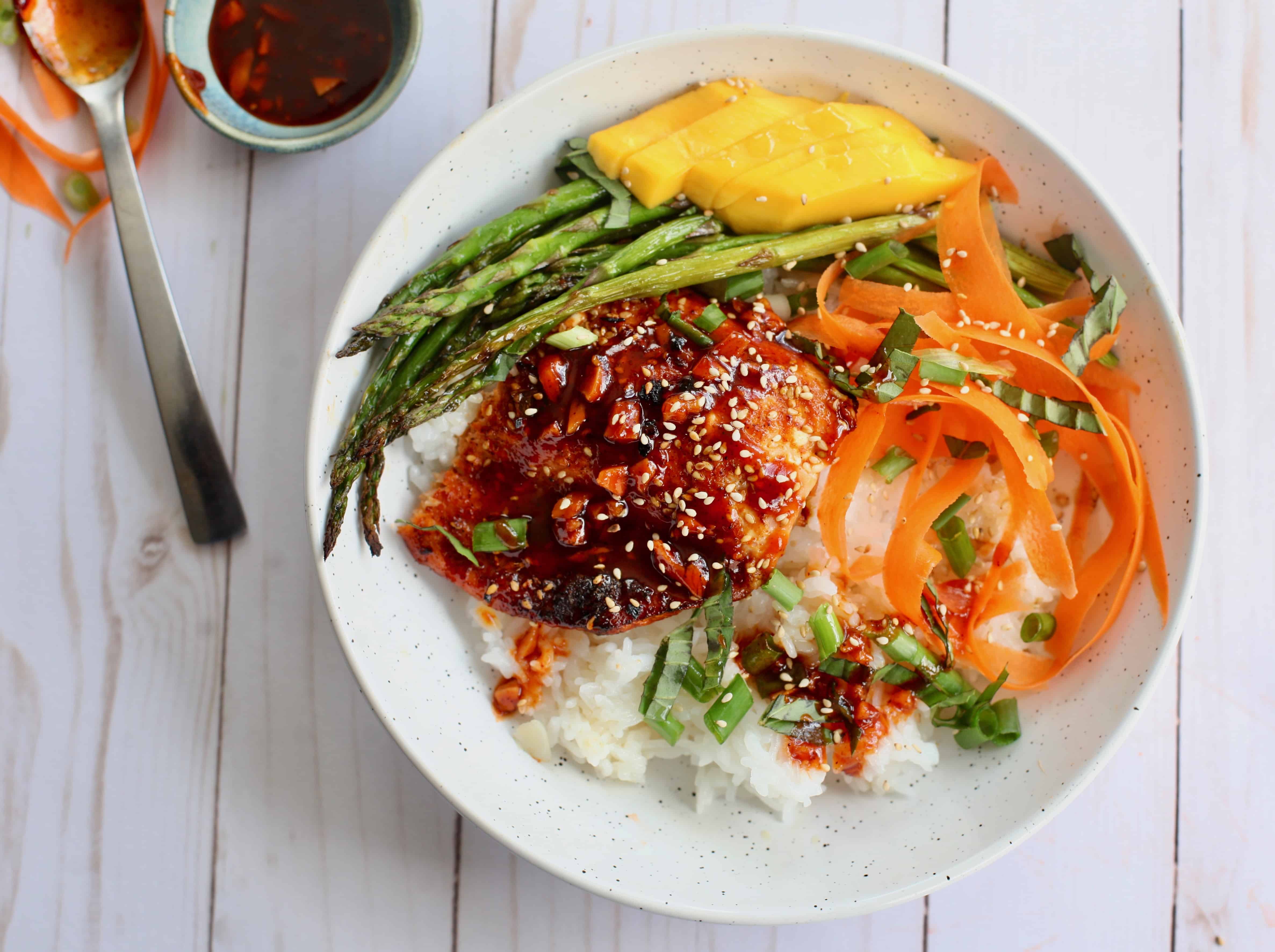 Honey Sriracha Salmon