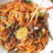 Quick Kimchi Udon Noodles