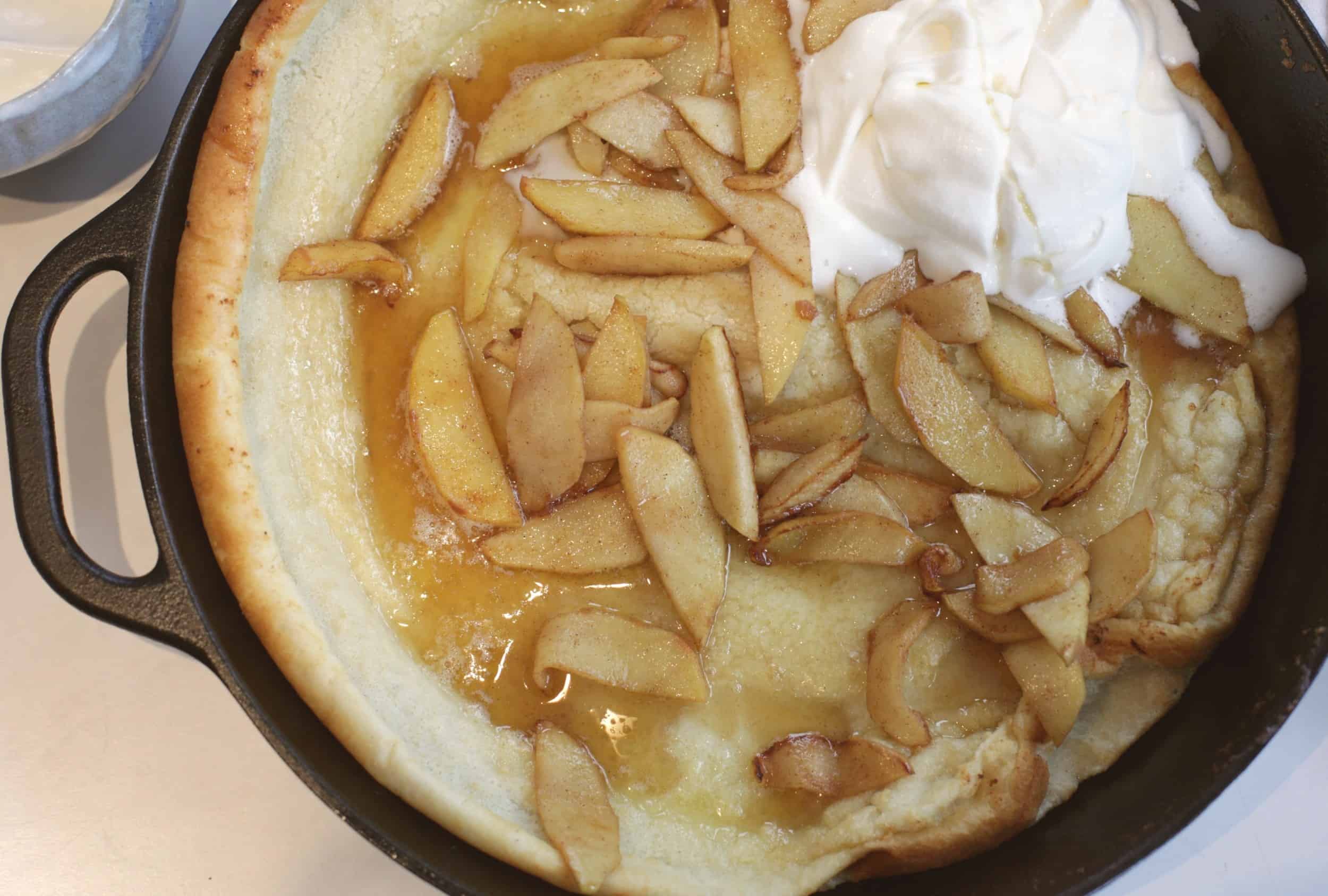 Dutch Baby With Cinnamon Apples My Tasty Trials