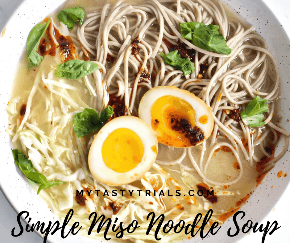 Simple Miso Noodle Soup